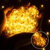 Roselee Mini Led Palloncini Luci Giallo, 100pezzi Mini Lampada Led Palloncini Luci Rotondo Lanterne per Festa di Compleanno, Matrimonio, Halloween, Decorazione Natalizia