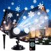 MATEPROX Luci di caduta della neve del LED luci con Telecomando del proiettore di Natale Decorazioni natalizie Proiettore Luci Natale Effetto Fiocco di Neve Proiezione Lampada