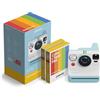 Polaroid - Fotocamera istantanea NOW Gen 3 - Pacchetto fotocamera blu artico + pellicola a colori (16 foto)