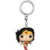 Funko Pop! Keychain: DC New Classics - Wonder Woman - DC Comics- Mini Figura in Vinile da Collezione Novità Portachiavi - Riempitivi per Calze - Idea Regalo - Merchandising Ufficiale