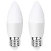 Klarlight LED Lampadina con sensore crepuscolare 5W E27 450lm Lampadina con accensione automatica per interno Cortile esterno Veranda Garage Giardino Bianco caldo 2700K Confezione da 2