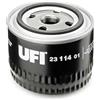 UFI Filters, Filtro Olio 23.114.01, Filtro Olio per Ricambio, Adatto a Auto, Applicabile su Diversi Modelli Alpine, Dacia, Fiat, Ford, Lancia, Lotus, Mustang, Renault e Toro