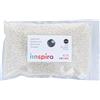INNSPIRO Roccia di vetro rotondo avorio bianco 2,3 mm. 500 g. Borsa