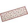Villeroy & Boch - Toy's Delight Runner da Tavola Rosso,Bianco, Runner Tavola Moderno, Decorazione Natalizie, Cotone,Poliestere