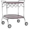 Kartell Gastone Carrello, Cromo, Prugna