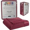 Thermee Micro Flannel Thermee Shavel Micro Flanella Coperta, Burgundy, Coppia