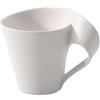 Villeroy & Boch NewWave Tazza di Caffè, Porcellana Premium, Bianco, 200 ml | Tazza da tè in porcellana, adatta al microonde, perfetta per una pausa caffè o tè rilassata