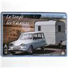 I&S / Les collections rétro Targa in metallo goffrato, 30 x 20 cm, motivo: Citroen Il tempo delle vacanze Prodotto con licenza ufficiale e/o design esclusivo