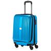 HAUPTSTADTKOFFER - X-Berg - Bagaglio a mano Rigida, Taglia 55 cm, 42 L, Lucido Ciano blu