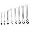 OSALADI Chiavi a Cricchetto Set Chiavi a Bussola Chiavi Fisse con Cricchetto Chiave da 8 mm Chiave a Cricchetto 8mm Chiave Inglese da 8 mm Chiave a Testa Flessibile 8mm Scatola di Utensili Meccanici