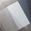 doporro Piatto Doccia Rettangolare 80x160 cm in Resina Minerale Bianco Effetto Pietra, Ultrasottile H 3 cm, Scarico Laterale con Piletta Inclusa - Geoma07