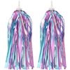 PATIKIL Streamer per Bici Colorati Blu Rosa Nappe Manici per Tricicli