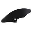 Eisbach Riders Finna di fiume flessibile Quick-Lock - Touring River e erba marina prodotta in Germania - Smart Lock Center Fin adatto per molte tavole Stand Up Paddle Board (misura 4,7)