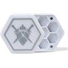 Ziago's Creations Box Porta Dadi Poliedrici - Scatola Rigida in PLA Effetto Marmo Bianco - 13 Classi Disponibili - Contenitore Dadi DnD, GDR, TTRPG - Ziago's Creations (Fighter)
