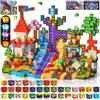 Mzyxxel Costruzioni Magnetiche per Bambini 100 PCS 2CM 3+ Giochi Cubi Magnetici, Blocchi Building Blocks Giocattoli Montessori a Partire da 3 4 5 6 7 8 9 10 11 12 Anni Regali di Compleanno per Ragazzi