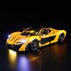 GEAMENT Set di Luci LED Compatibile Con LEGO McLaren P1 Technic 42172 (Modello di mattoncini non incluso)