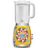 Smeg, Frullatore da Tavolo BLF01DGEU 1,5 L, 4 Livelli di Velocità, 3 Funzioni Smoothie, Pulse e Tritaghiaccio, Blocco Motore e Tappo Dosatore, Base Antiscivolo, Avvolgicavo Integrato, 800W, D&G