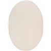 vidaXL Tappeto HUARTE Beige 140 x 200 cm Poliestere, Tappeto ovali pieghevole per interni ed esterni, moderno, antiscivolo, arredo chic per il tuo soggiorno