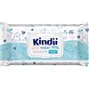 Kindii Salviette Umidificate Pure Water 99% - (60 Pz) Salviette - Composizione 99% Acqua, Allantoina, Senza Profumazione, Dermatologicamente Testate - 60 Pz