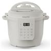 Instant Pot Multicooker, 5,7L 7-in-1 Pentola a Pressione, Vaporiera, Scaldavivande in Acciaio Inossidabile Spazzolato, Adatta a Cucinare Riso, Zuppa, Verdura e Yogurt a Cottura Lenta, Bianco Sale
