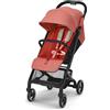 CYBEX Gold Passeggino Beezy con Cintura One-Pull, Per Bambini dalla Nascita Fino a 4 Anni Circa (Max. 22 kg), Compatto e Ergonomico, Hibiscus Red (Rosso)