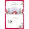 Me To You Bear Me To You Tatty Teddy - Biglietto di Natale con scritta in inglese To A Wonderful Daughter And Your Partner, 15 x 22 cm, collezione