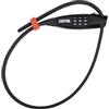ZEFAL K-Traz Zip3 XL - Lucchetto Bici Combinazione - Catena con Lucchetto Casco - Antifurto Casco Moto e Bici - 100g