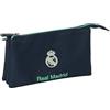 safta Real Madrid 2° Team 25/26 Astuccio tripla per bambini, ideale per bambini in età scolare, comodo e versatile, qualità e resistenza, 22 x 3 x 12 cm