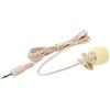 Airshi Mini Microfono Lavalier, Suono Chiaro Vivavoce Clip da Bavero Microfono Riduzione del Rumore per l'uso Quotidiano