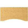 vidaXL Piano Scrivania 110x55x4 cm in bambù