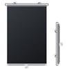 Generico Tenda a rullo oscurante con Ventose,68X125CM Tenda Oscurante da Interno, Retrattile Automatico, Protezione Solare Termiche Isolantee Protezione UV,Senza Foratura nero
