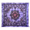 Seamar Copritutto Grande Blue Elephant 80% Cotone 20% Poliestere 210x230cm Copridivano Telo Mare Maxi Batik (Viola)
