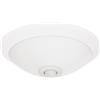 HOROZ ELECTRIC Plafoniera LED con Sensore di Movimento 300 mm Bianca - Lampada da Soffitto E27 con Sensore PIR 360° e Crepuscolare - Montaggio a Superficie IP20 per Interni