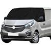 CICMOD Copertura Avvolgente per Parabrezza Finestra Protezione Oscurante Termico Esterno 600D per Renault Trafic Opel Vivaro