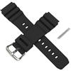 Casio Cinturino per orologio originale per MDV-106 MDV 106 nero 10391336, cinturino