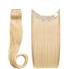 She Donna Extension 100% Made in Italy, Applicazione Veloce e Facile a Clip - Toupet Capelli Veri Lisci - Biondo Platino