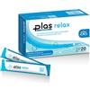 Plas Pharma® Relax - con Rodiola Rosea Magnesio GABA e Vitamina B6 Integratore per Ansia e Stress Ultra Forte 20 Stick Gel Made in Italy