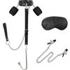 BDSMJOY Manette BDSMJOY con gancio anale per sesso femminile, set di bondage duro per giocattoli BDSM, set di costrizione, giocattolo sessuale per coppie sesso estremo