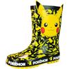 Pokémon Stivali di Gomma per Ragazzi Pikachu Giallo 36