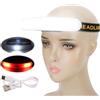NSXAYIWE Lampada Frontale Per Ciglia, Lampada Portatile Per Tatuaggio Sopracciglio Lampada Per Ciglia di Bellezza Lampada di Ricarica Dimmerabile Lampada Per Unghie Strumenti Cosmetici Per Salone