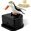 cersaty Dispenser Automatico Stuzzicadenti per Uccelli, 100 Stuzzicadenti | Porta Stuzzicadenti Simpatico per Cucina, Casa, Feste, Regalo Divertente