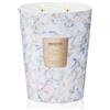 M&SENSE Candela Profumata Grandi 990g Fiori Solari, 3 Stoppini 150H Dura, Naturali Cera di Soia Non Tossico Candele, Marmo Vetro Room Decor, Regalo di Lusso per Donne/Compleanni/Natale, Home Scented