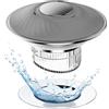 TSJLIKI Tappo lavandino bagno, tappo lavandino di scarico a scomparsa con cestello filtrante in acciaio inox, tappo per lavandino bagno per lavelli da 28-45 mm, design magnetico, antiodore e anti-perdite