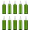 VOANZO 10 flaconi spray vuoti in plastica da 100 ml set di nebulizzatori da viaggio per nebulizzazione fine flacone da viaggio ricaricabile contenitore per liquidi da toilette (verde)