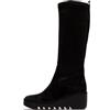 Fly London P501601001 BADI601FLY Stivale alla Moda Donna, Nero, 35 EU
