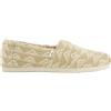 TOMS Alpargata Cloudbound, Mocassino Donna, Pelliccia Sintetica Intrecciata Globale Multi Accogliente Naturale, 41 EU