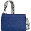 Travelon Anti-Theft Boho Clutch Crossbody, Borsa a Tracolla Unisex-Adulto, Blu lussureggiante, 8.75 x 7 x 2