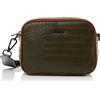 Munich Block Fun Fw25 Crossbody Camera C/Terra, Borse e Zaini Donna, Verde