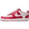 NIKE HM9862-600 Court Vision Low Uomo, Gym Red/Summit White EU 41