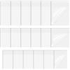 KEORHEZ 900 fogli trasparenti, trasparenti, foglietti adesivi impermeabili e leggeri, riscrivibili, per scuola, ufficio, casa (9,5x7 cm, 7,5x7,5 cm, 7,5x5 cm)